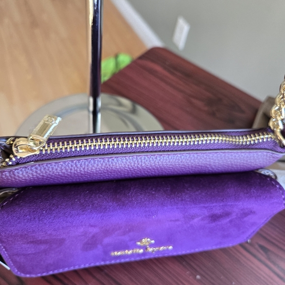 Nanette Lepore Crossbody Meadow Plumberry - Picture 6 of 10